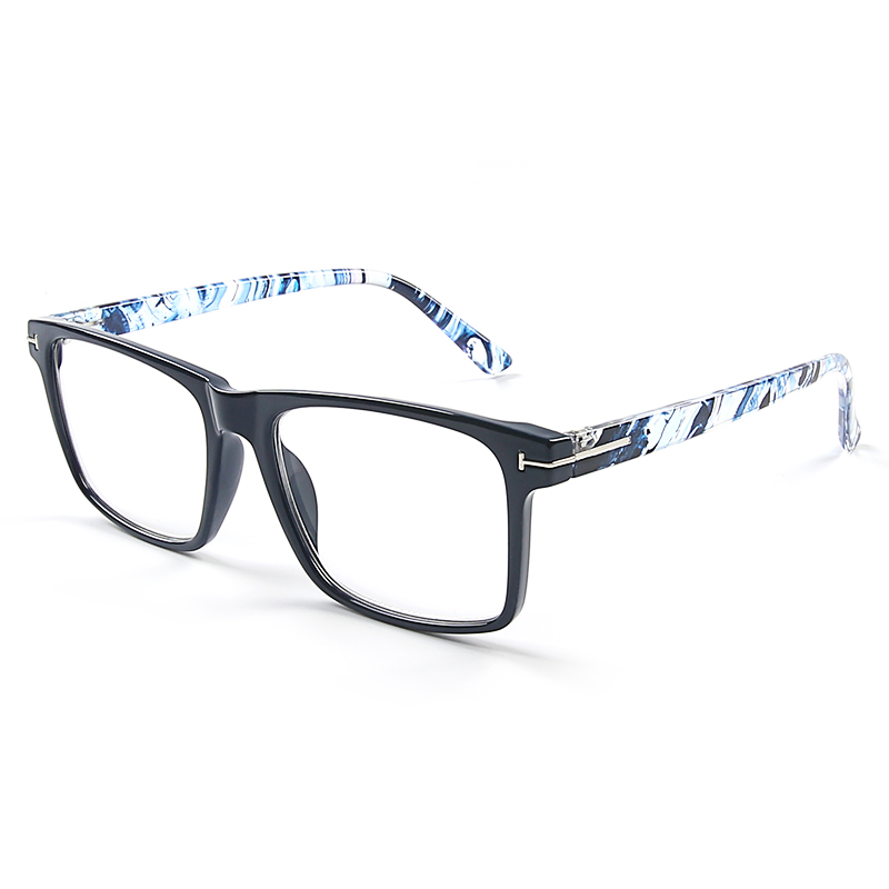 EMMA Fashion Square Pc Anti Blue Light Blocking Gafas Juegos de computadora Gafas Lector Gafas LR-P7855