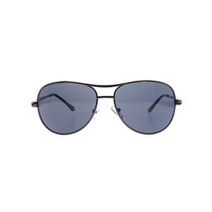 Trendy Black Unisex Gafas de sol Aviator Gafas de sol Excitednaive LS-M294