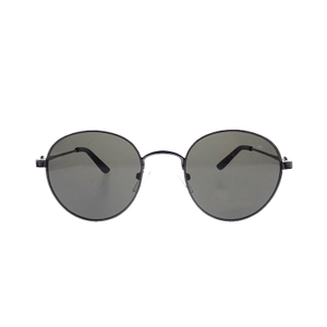 Gafas de sol de la marca del cliente Gafas de sol redondas de metal LS-M52