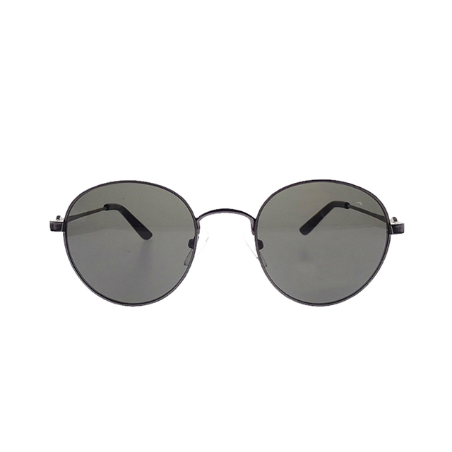 Gafas de sol de la marca del cliente Gafas de sol redondas de metal LS-M52