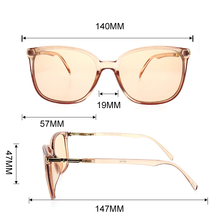 2020 Mejor Precio Diseñador Eyewear Gafas de Sol Plaza Grande Polarizadas OEM Servicios LS-P766
