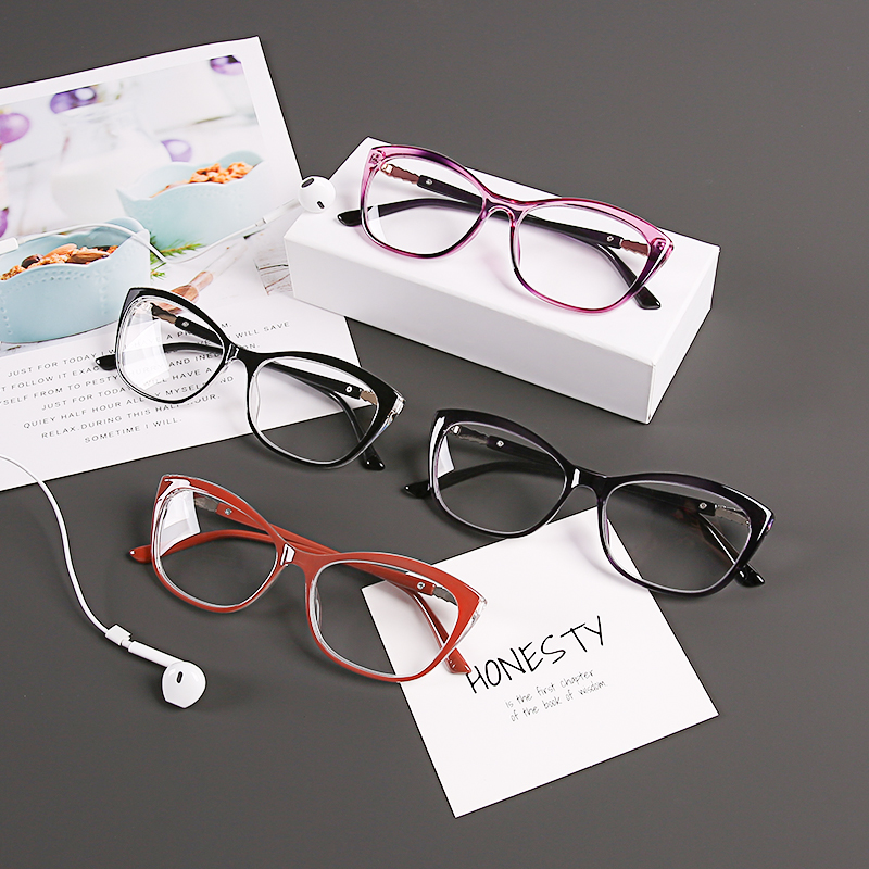 EMMA, el más nuevo, venta al por mayor, barato, Anti luz azul, doble enfoque, gafas de lectura para ancianos, hombres, mujeres, gafas de lectura, montura LR-P7863